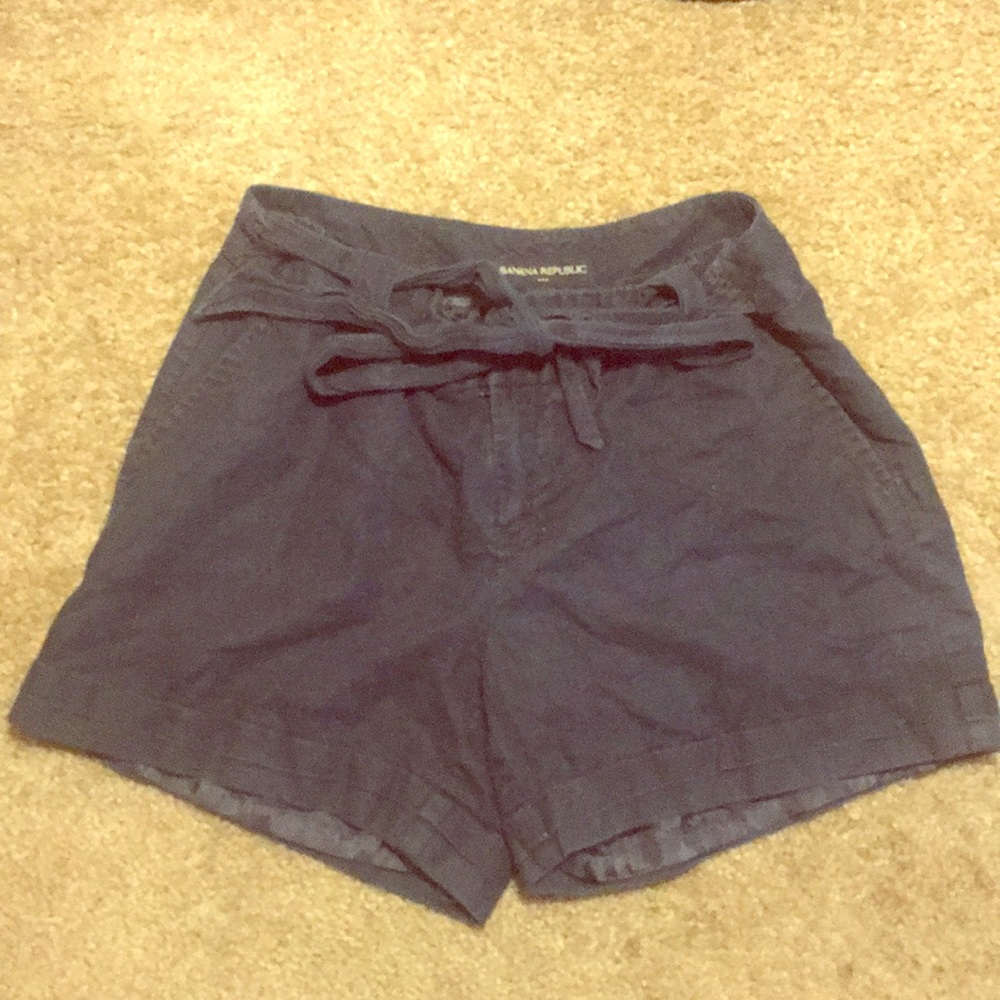 Blue shorts